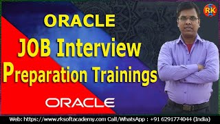 Oracle Job Interview Preparation Trainings | Oracle Interview Preparation | SQL and PL/SQL Trainings