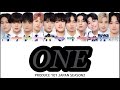 【歌詞/KAN/ROM】ONE - PRODUCE 101 JAPAN SEASON2