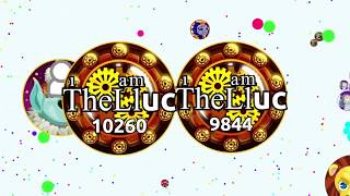 Agar.io // adanMaroto & TheLluc #Win Compilation