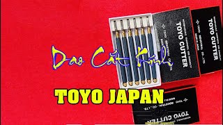 Dao Cắt Kính Toyo Japan, Dao Cắt Kính Cầm Tay, Dao Cắt Kính Bể Cá, Hướng Dẫn Cắt Kính Dán 2 Lớp