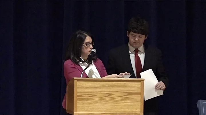 Somerset Berkley National Honor Society Induction Ceremony