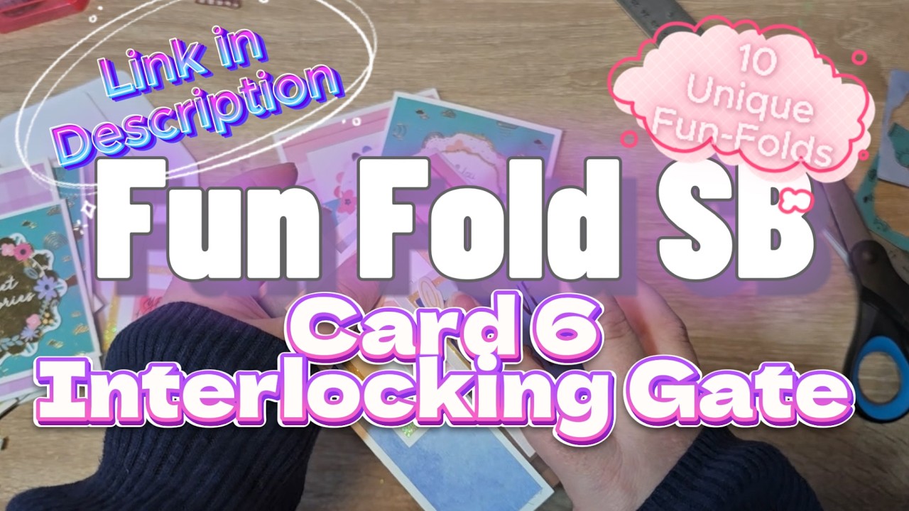 ✨ Fun Fold Stash Buster – Card 6 | Interlocking Gate Card ✨