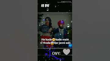 Na Ladeya Kar Kay vee Singh Latest Song Whatsapp Status/ latest Punjabi Songs Status 2019/ AB_BRO