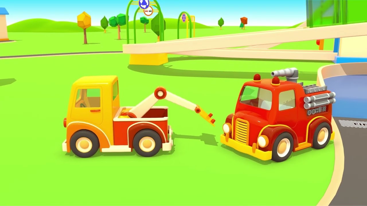 🚒🚑🚓 Compilation cartoni bambini | GRANDI VEICOLI | Grandi Sfide, Amicizia e Gare di Macchinine 🏁🤝🏎️