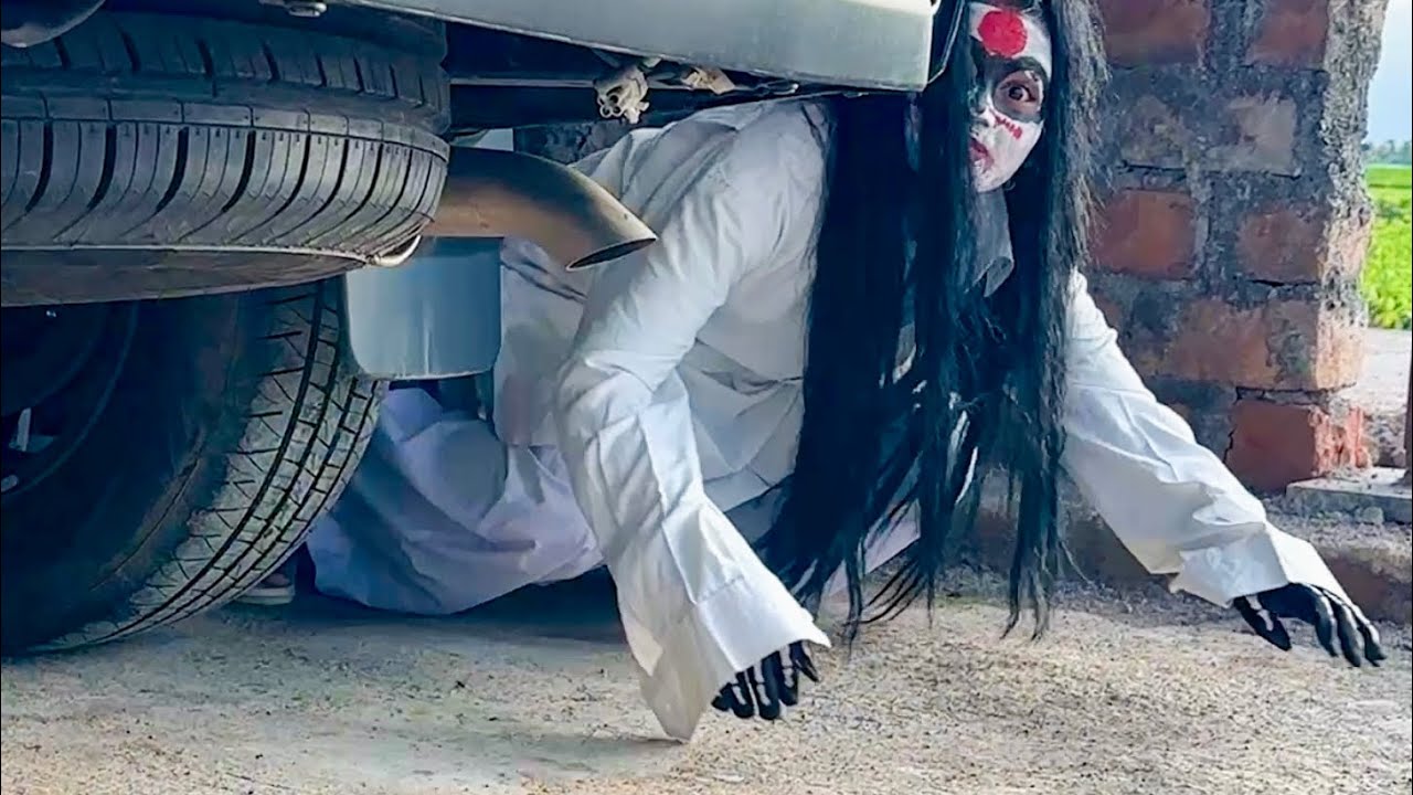 Scorpio ke picche Bhoot dekha to darr gaye 🫢