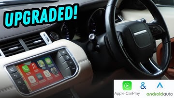 Transformeer uw Range Rover Evoque met Apple CarPlay Android Auto - Harman-systeeminstallatie