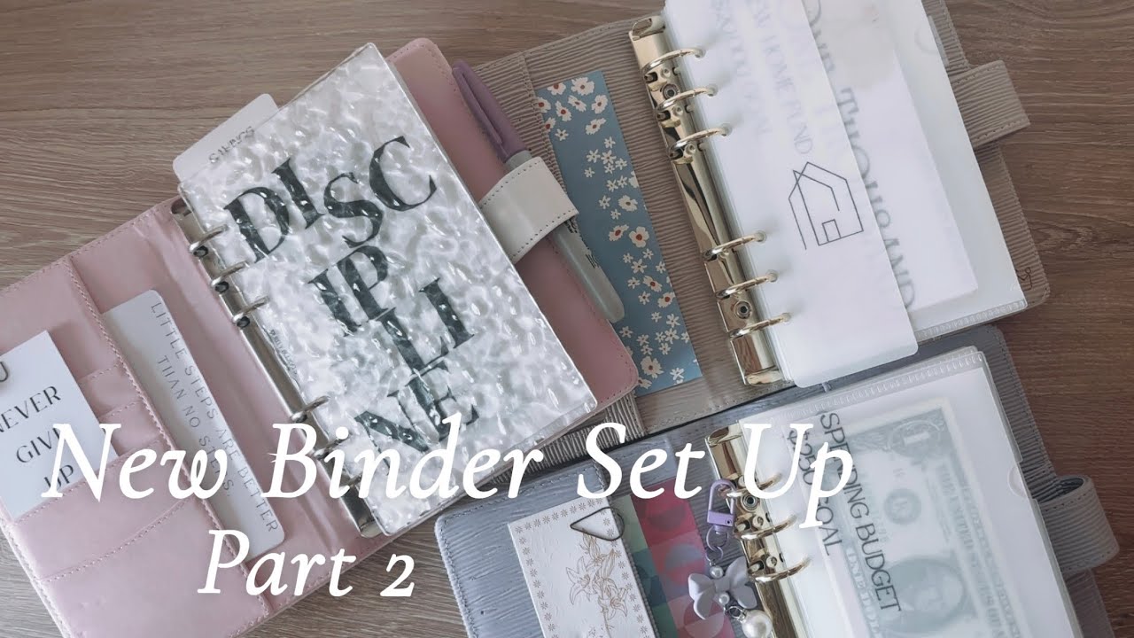2026 Binder Set Up | Part Two | Small Shops | 
