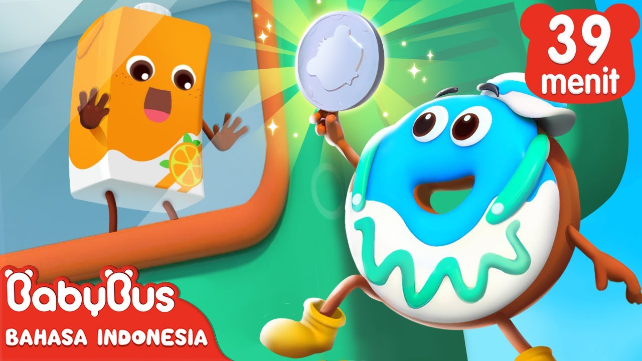 Jus Jeruk di Mesin Penjual Otomatis | Animasi Makanan | Kartun Anak-anak | BabyBus Bahasa Indonesia