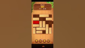 Unblock : Sliding Block Puzzle Hard Level 651 ⭐⭐⭐ By Rick Gaming