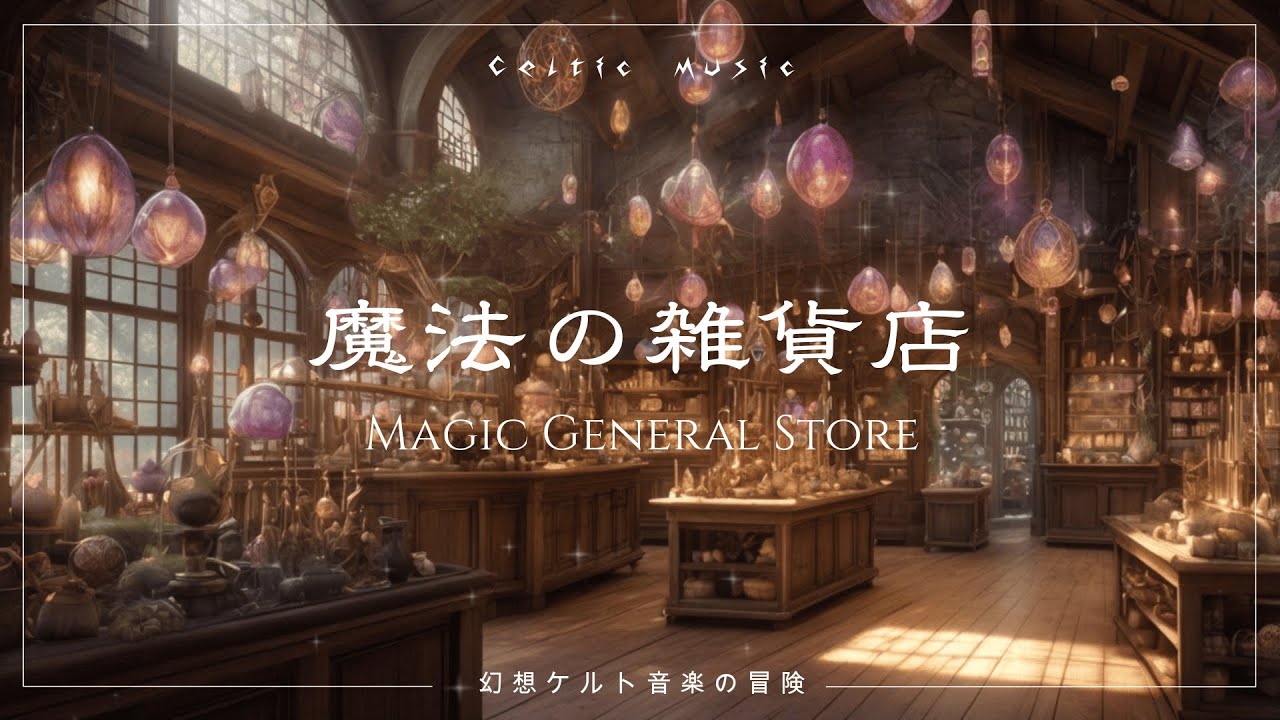 Watch 【ケルト音楽】魔法の雑貨店~異世界の魔法ショップで奏でられる癒しのメロディ~【Celtic Music/幻想的/作業用BGM/勉強用BGM/睡眠用BGM】 on YouTube Watch 【ケルト音楽】魔法の雑貨店~異世界の魔法ショップで奏でられる癒しのメロディ~【Celtic Music/幻想的/作業用BGM/勉強用BGM/睡眠用BGM】 on YouTube