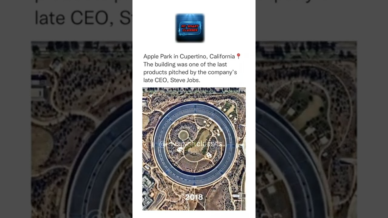 The Coolest Apple park | MY SMART CLASSES