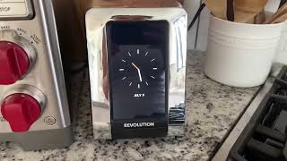 Revolution R270 High Speed Touchscreen Toaster, Toast Bread, Bagels, Waffles, Tortillas Review