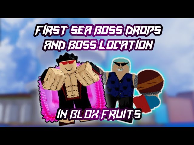 Every Item Drop Chance in 1st Sea - Blox Fruits 