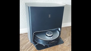 ECOVACS DEEBOT X1 Turbo Robot Vacuum & Mop Combo with Auto-Cleaning Station, 5000Pa.