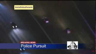 Southern California Police Pursuit - Feb 21, 2012