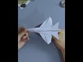 This paper airplane is so cool! North Star #paper airplane #origami folding