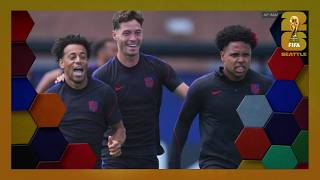 U.S.-Belgium play Round of 16 match