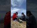 山頂で春菊そば⛰️🍃作ってみたら、美味しすぎて疲れがぶっ飛んだ😆