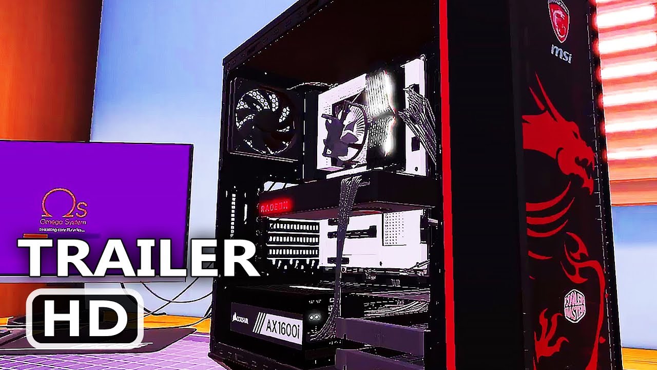PS4 - PC Building Simulator Trailer (2019) - YouTube