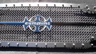 Cummins Diesel 2006+ Dodge 2500 3500 Custom Mesh Studded Grille