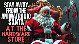 BEWARE The Animatronic Santa at the Hardware STORE