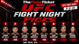UFC Fight Night Picks My Best Bets Underdog Picks Gamrot vs Salkilld 8-8-26