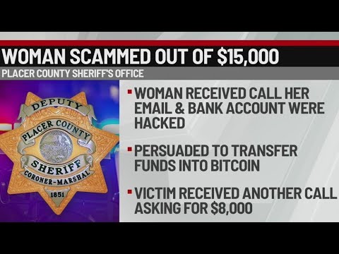 Northern California woman loses $15,000 in Bitcoin scam – YouTube