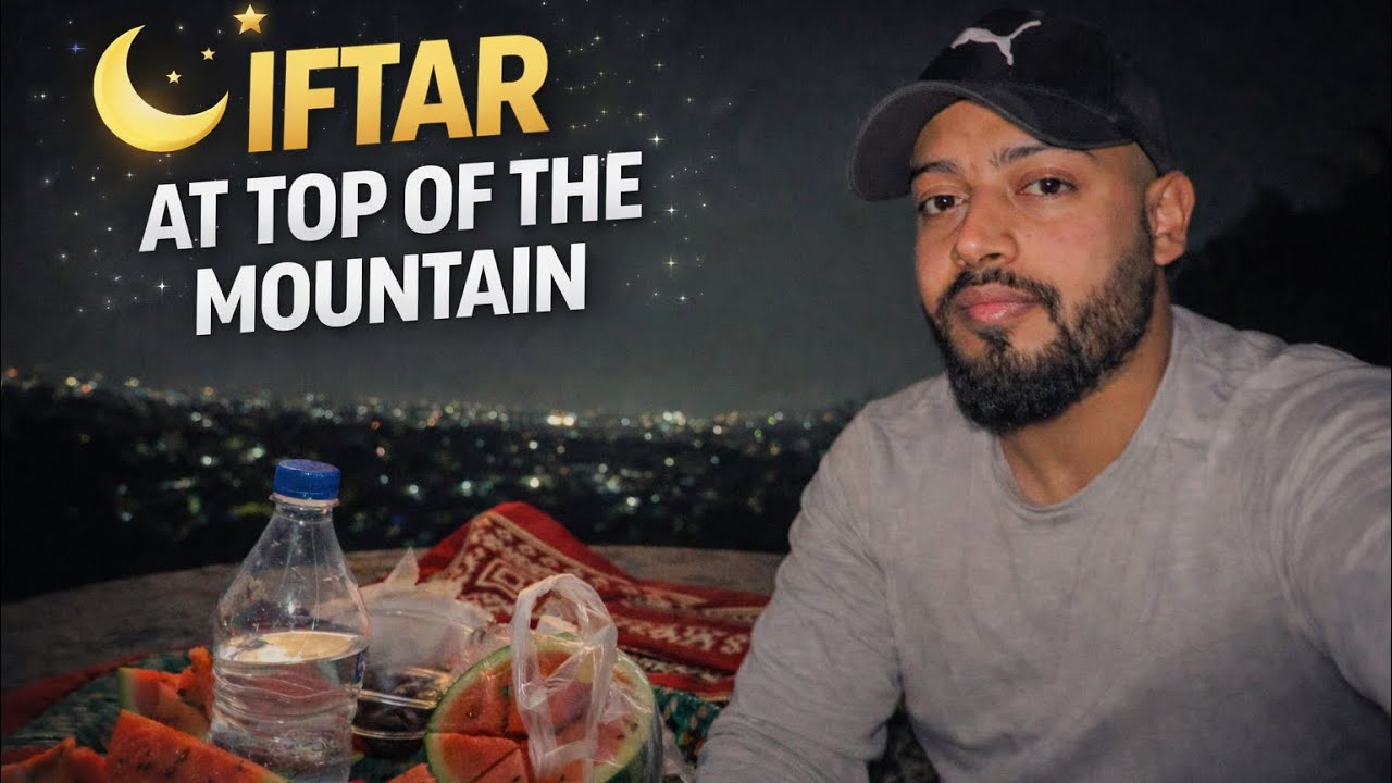 Breaking Fast on a Mountain 🌄 | Most Peaceful Iftar Ever