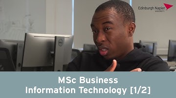 Edinburgh Napier University | TBS | MSc Business Information Technology [1/2]