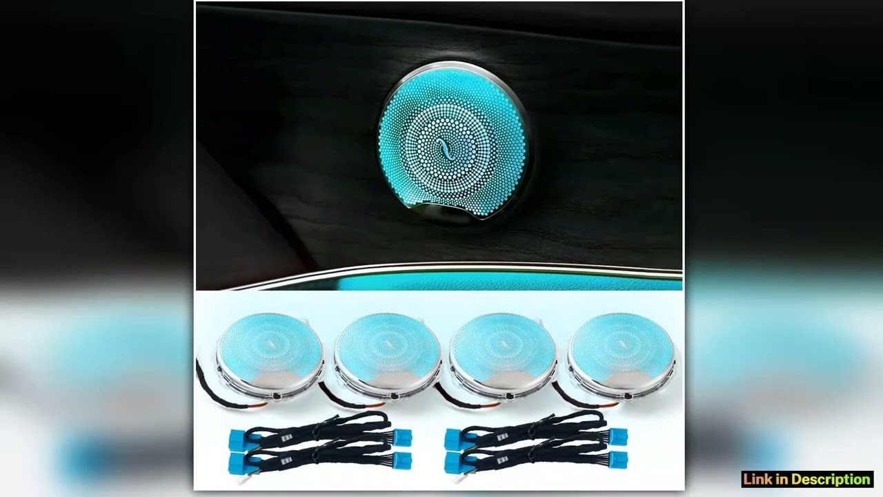 Car Audio Speaker Cover Trim Door Loudspeaker Cover Trim Car Accessories interior for Mercedes Benz