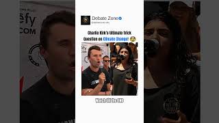 Charlie Kirk’s Ultimate Trick Question on Climate #charliekirk #turningpointusa #viral