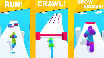 Blob Runner - Noob vs Pro vs Hacker