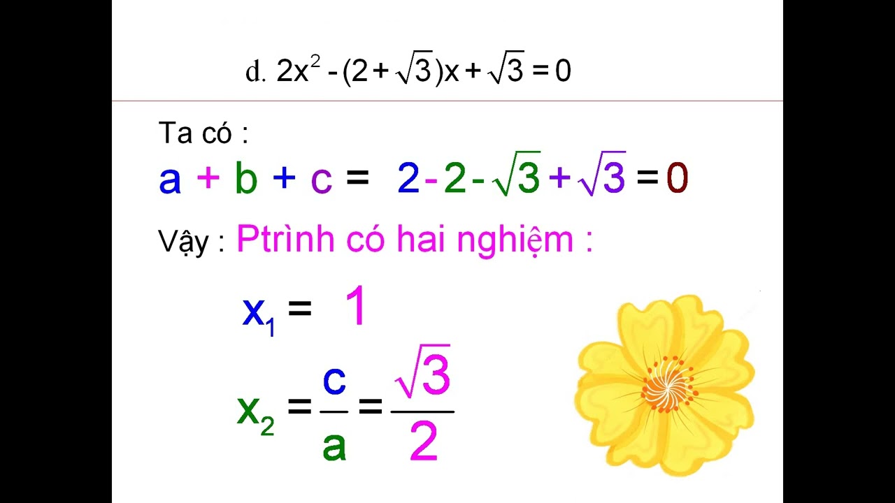 449. SBT CTST - Bài 3 : Định Lý VÌETE