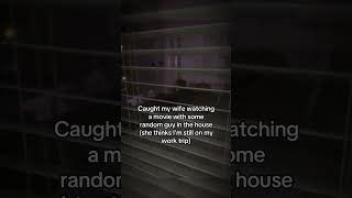 He Caught His Wife Watching Movie With Another Guy...