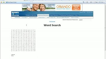 Wordsearch Creating Puzzlemaker.com