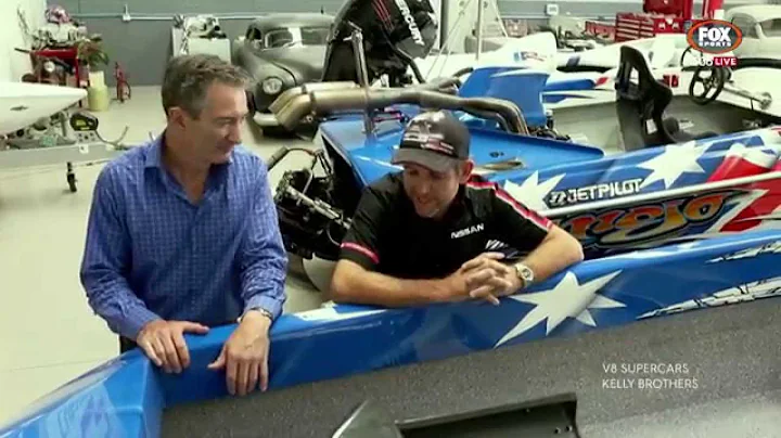 Rick & Todd Kelly, in their shed K2