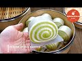 Pandan Spiral Mantou-Soft Fluffy Chinese Steamed Bun with Pandan Fragrance | MyKitchen101en