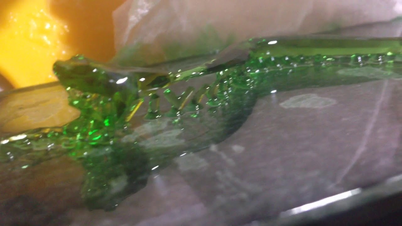 Creality ld001 using translucent green from anycubic environment