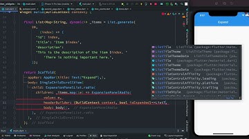 Flutter ExpansionPanelList.radio and ExpansionPanelRadio