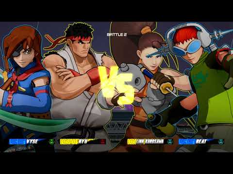 SEGA vs CAPCOM: The Next Level - RYU & VYSE Playthrough (UPDATED FIXED VERSION)