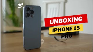 "Unboxing the iPhone 15 Pro: First Look and Impressions"