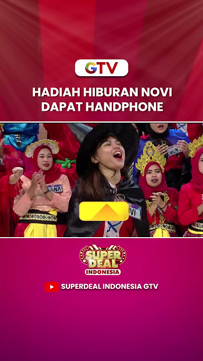 Hadiah Hiburan Novi Dapat Handphone Baru #andhikapratama #superdeal #shorts