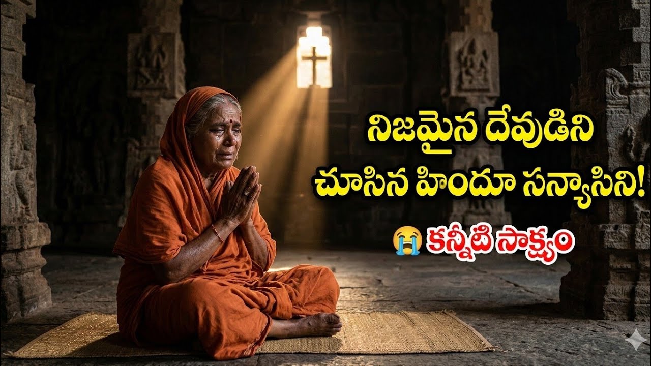 హిందూ సన్యాసినిగా మారిన ఆమె జీవితంలో దేవుడు చేసిన అద్భుతం 😭 | Heart Touching Testimony