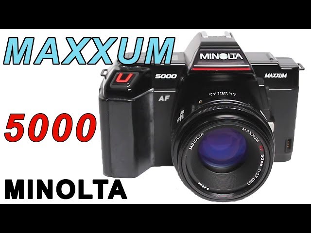 Appareil photo reflex numérique Minolta Maxxum 5000i