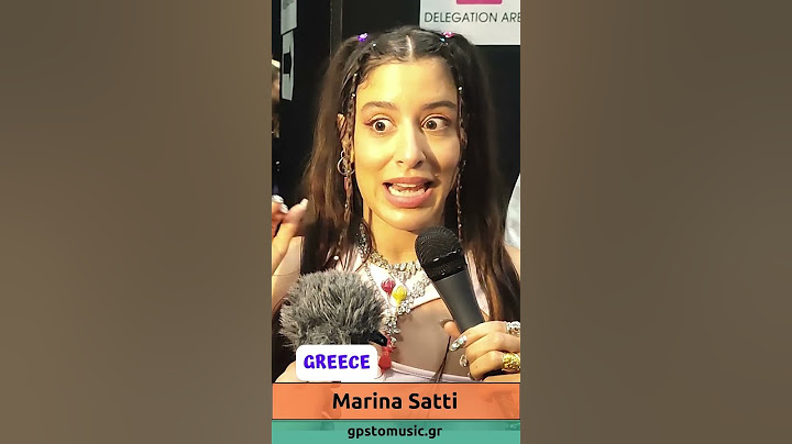 Eurovision 2024 | Η πρώτη δήλωση της Μαρίνας Σάττι μετά την πρόκρισή της στον Μεγάλο Τελικό!