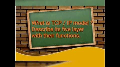 Class 9 Computer Ch # 3 Networks Topic # TCP/IP Model | Ms. Saima Nasarullah