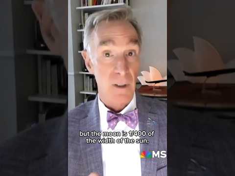 Bill Nye the Science Guy explains why the upcoming solar eclipse is a ‘spectacular thing’
