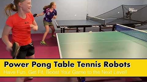 A New Spin on Christmas!  With Power Pong Robots!