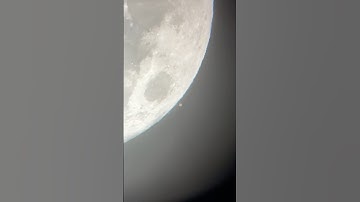Mars passing behind the Full Moon 🌕