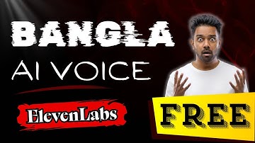 Bangla AI Voice Generator Free | Create Realistic Bangla AI Voice From Text | Elevenlabs